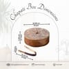 Allure Mango Wood Roti Box With Tong Grey