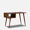 Sheesham Wood Study Table In Provincial Teak Finish