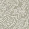 Oxford 2 Seater Fabric Sofa In Monochrome Paisley Colour