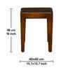 Shri Art Square Set of 3 Nesting Table