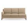 Abbey Sectional Sofa (Colour : Sandshell Beige, Cushion : Hard, Seater : Right Aligned 3 Seater + Right Aligned Chaise)
