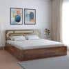 Seaside Escape Solid Wood King Size Box Storage Bed