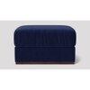 Royse Ottoman Color in Navy Blue