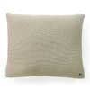 Transfer Knit Euro Sham Cushion Cover  Beige Melange 24X24  Inches