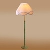 Devansh Wood & Metal Floor Lamp