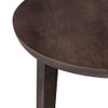 Metalsmith Solid Wood Side Table in Walnut Finish