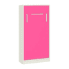 Mystica Engineered Wood Bed in Barbie Pink Colour