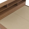 Knox Engineered Wood King Size Non Storage Bed In Exotic Teak Finish