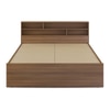 Knox Engineered Wood King Size Non Storage Bed In Exotic Teak Finish