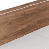 Amber Queen Bed In Natural Teak Finish