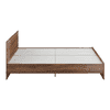 Amber Queen Bed In Natural Teak Finish