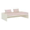 Celestia Engineered Wood Bed in English Pink Persian Lilac Colour