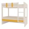 Primera Twin Bunk Bed- Mango Yellow