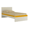 Riga Engineered Wood Bed in Mango Yellow Colour