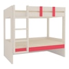 Primera Twin Bunk Bed- Strawberry Pink