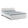Kane Engineered Wood King Size Non Storage Bed In Frosty White Finish
