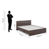 Kane King Bed In Choco Walnut
