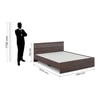 Kane King Bed In Choco Walnut