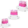 Clio Metal Baby Cradle with Mosquito Protection Net - Pink