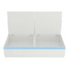 Renata Engineered Wood Box Storage Bed in Sky Blue Colour