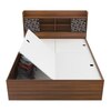 Winslet Engineered Wood King Size Box Storage Bed In Exotic Teak Finish Finish
