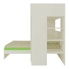 Siona Engineered Wood Box & Drawer Storage Bunk Bed Verdant Green