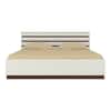 Paloma Engineered Wood Box Storage Bed in Ivory Colour