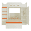 Siona Engineered Wood Box & Drawer Storage Bunk Bed Light Orange