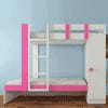 Evita Engineered Wood Box Storage Bunk Bed Barbie Pink