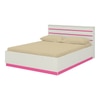 Paloma Engineered Wood Box Storage Bed in Pink Colour