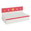 Renata Engineered Wood Box Storage Bed in Pink Colour