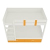 Adonica Engineered Wood Drawer Storage Bunk Bed Mango Yellow