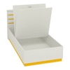 Paloma Engineered Wood Box Storage Bed in Yellow Colour