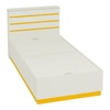 Paloma Engineered Wood Box Storage Bed in Yellow Colour