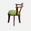 Vanilla Revolving Chair in Mint Green Colour