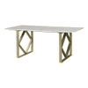 Aurillac Marble 6 Dining Set