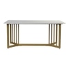 Allendale Marble 6 Dining Table