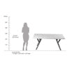 Armdale Marble 6 Dining Table