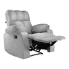 Helios Fabric One Seater Recliner in Grey Colour