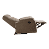 Rx5 Fabric One Seater Manual Recliner in Belgian Beige Colour
