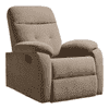 Rx5 Fabric One Seater Manual Recliner in Belgian Beige Colour