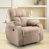 Helios Fabric One Seater Motorized Recliner in Beige Colour