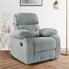 Avion Fabric One Seater Motorized Recliner in Grey Colour