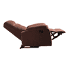 Rx5 Fabric One Seater Manual Recliner in Turkish Brown Colour