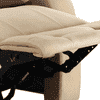 Avion Fabric One Seater Manual Recliner in Beige Colour