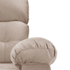 Avion Fabric Two Seater Manual Recliner in Beige Colour