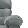 Avion Fabric Three Seater Manual Recliner in Grey Colour