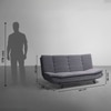 Smith 3 Manual Sofa cum Bed in Grey (Colour : ash grey)