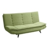 Smith 3 Seater Click-Clack Sofa cum Bed  in Matcha Green Colour