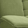 Smith 3 Seater Click-Clack Sofa cum Bed  in Matcha Green Colour